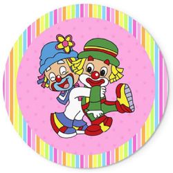 Painel Redondo 50x50 - Patati e Patata - PAINEL E CORES