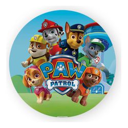 Painel Redondo 50x50 - Patrulha Canina - PAINEL E CORES