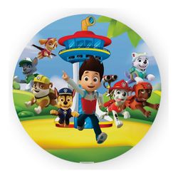 Painel Redondo 50x50 - Patrulha Canina - PAINEL E CORES