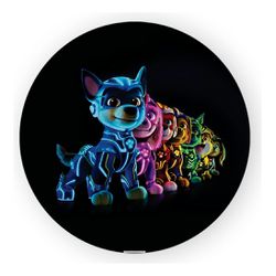 Painel Redondo 50x50 - Patrulha Canina - PAINEL E CORES