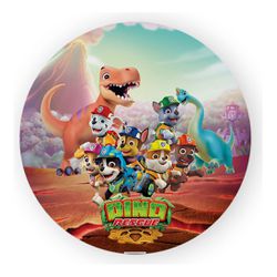 Painel Redondo 50x50 - Patrulha Canina - PAINEL E CORES