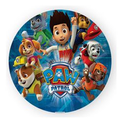 Painel Redondo 50x50 - Patrulha Canina - PAINEL E CORES