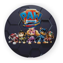 Painel Redondo 50x50 - Patrulha Canina - PAINEL E CORES