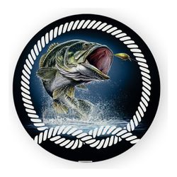Painel Redondo 50x50 - Pesca - PAINEL E CORES