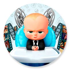 Painel Redondo 50x50 - Poderoso Chefinho - PAINEL E CORES