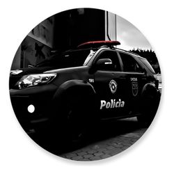 Painel Redondo 50x50 - Polícia - PAINEL E CORES