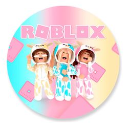 Painel Redondo 50x50 - Roblox - PAINEL E CORES