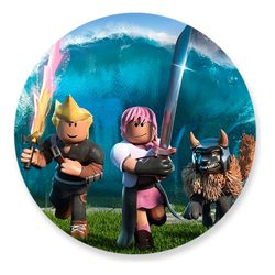 Painel Redondo 50x50 - Roblox - PAINEL E CORES