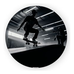 Painel Redondo 50x50 - Skate - PAINEL E CORES
