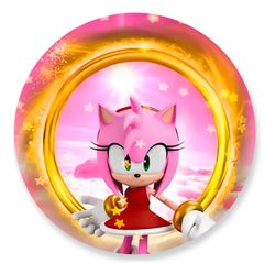 Painel Redondo 50x50 - Sonic - PAINEL E CORES