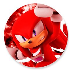 Painel Redondo 50x50 - Sonic - PAINEL E CORES