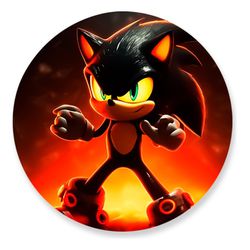 Painel Redondo 50x50 - Sonic - PAINEL E CORES