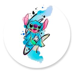 Painel Redondo 50x50 - Stitch - PAINEL E CORES