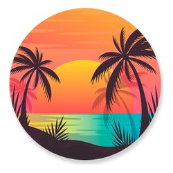 Painel Redondo 50x50 - Tardezinha - PAINEL E CORES