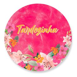 Painel Redondo 50x50 - Tardezinha - PAINEL E CORES