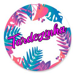 Painel Redondo 50x50 - Tardezinha - PAINEL E CORES