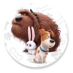 Painel Redondo 50x50 - The Secret Life - PAINEL E CORES