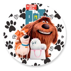 Painel Redondo 50x50 - The Secret Life - PAINEL E CORES