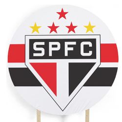 Painel Redondo 50x50 - Times Futebol - PAINEL E CORES