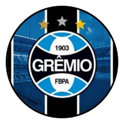 Painel Redondo 50x50 - Times Futebol - PAINEL E CORES