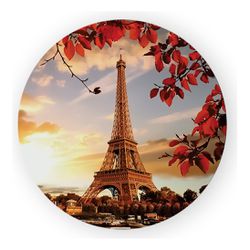 Painel Redondo 50x50 - Torre Eiffel - PAINEL E CORES