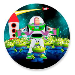 Painel Redondo 50x50 - Toy Story - PAINEL E CORES