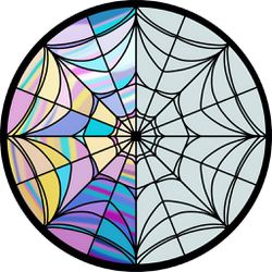 Painel Redondo 50x50 - Wandinha - PAINEL E CORES