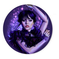 Painel Redondo 50x50 - Wandinha - PAINEL E CORES