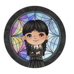 Painel Redondo 50x50 - Wandinha - PAINEL E CORES