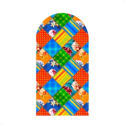 Painel Romano 2x1 - Arraiá Festa Junina - PAINEL E CORES