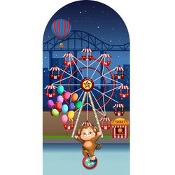 Painel Romano 2x1 - Circo - PAINEL E CORES