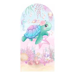 Painel Romano 2x1 - Fundo do Mar - PAINEL E CORES