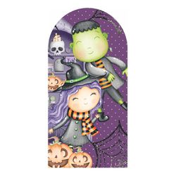 Painel Romano 2x1 - Hallowen - PAINEL E CORES