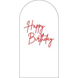 Painel Romano 2x1 - Happy Birthday - PAINEL E CORES
