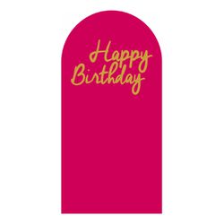 Painel Romano 2x1 - Happy Birthday - PAINEL E CORES