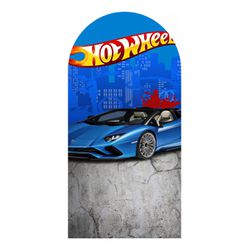 Painel Romano 2x1 - Hot Wheels - PAINEL E CORES