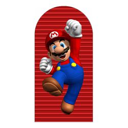 Painel Romano 2x1 - Mario Bros - PAINEL E CORES