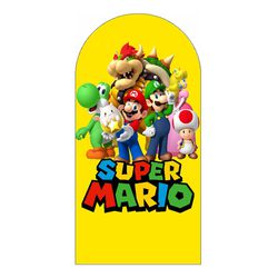 Painel Romano 2x1 - Mario Bros - PAINEL E CORES