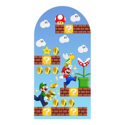 Painel Romano 2x1 - Mario Bros - PAINEL E CORES