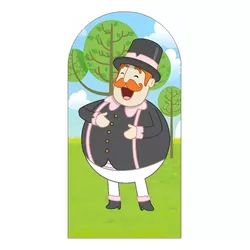 Painel Romano 2x1 - Mundo Bita - PAINEL E CORES