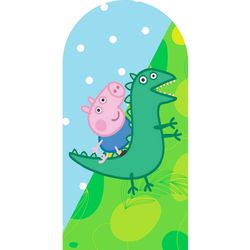 Painel Romano 2x1 - Peppa Pig - PAINEL E CORES