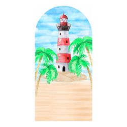 Painel Romano 2x1 - Praia - PAINEL E CORES