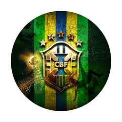 Painel De Festa Redondo Copa Do Mundo - Painel de Festa Loja Oficial