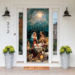 Capa De Porta Para Decoração Jesus 3 - Painel de Festa Loja Oficial