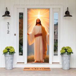 Capa De Porta Para Decoração Jesus 6 - Painel de Festa Loja Oficial