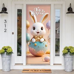 Capa De Porta Para Decoração Páscoa 2 - Painel de Festa Loja Oficial