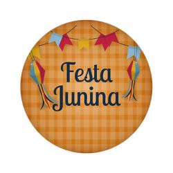 Painel De Festa Redondo Festa Junina - Painel de Festa Loja Oficial