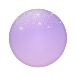Painel De Festa Redondo Glitter Roxo Brilho Lilás Estrelas - Painel de Festa Loja Oficial