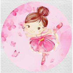 Capa Painel Sublimado - Bailarina Aquarela - PR-BA... - PAINELPR