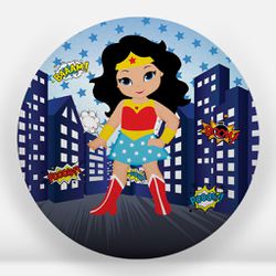 Capa Painel Sublimado - Mulher Maravilha - PR-MULM... - PAINELPR